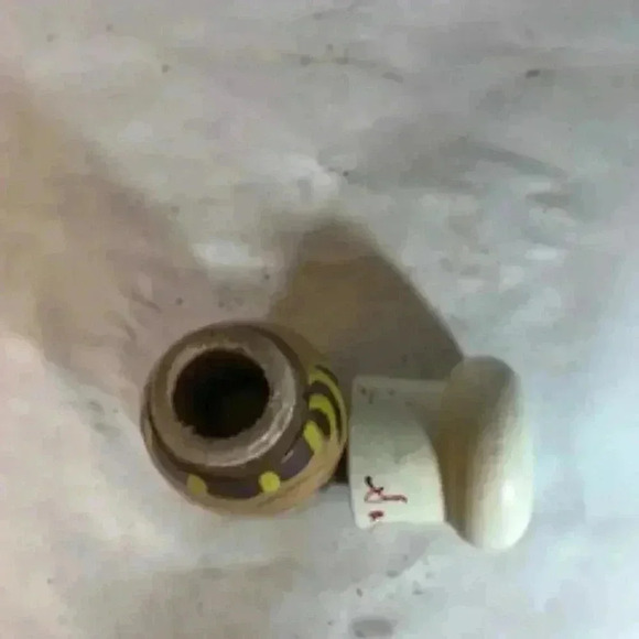 Vintage Hand Painted Wooden Chef Salt And Pepper Shaker 4” Tall - Picture 8 of 11